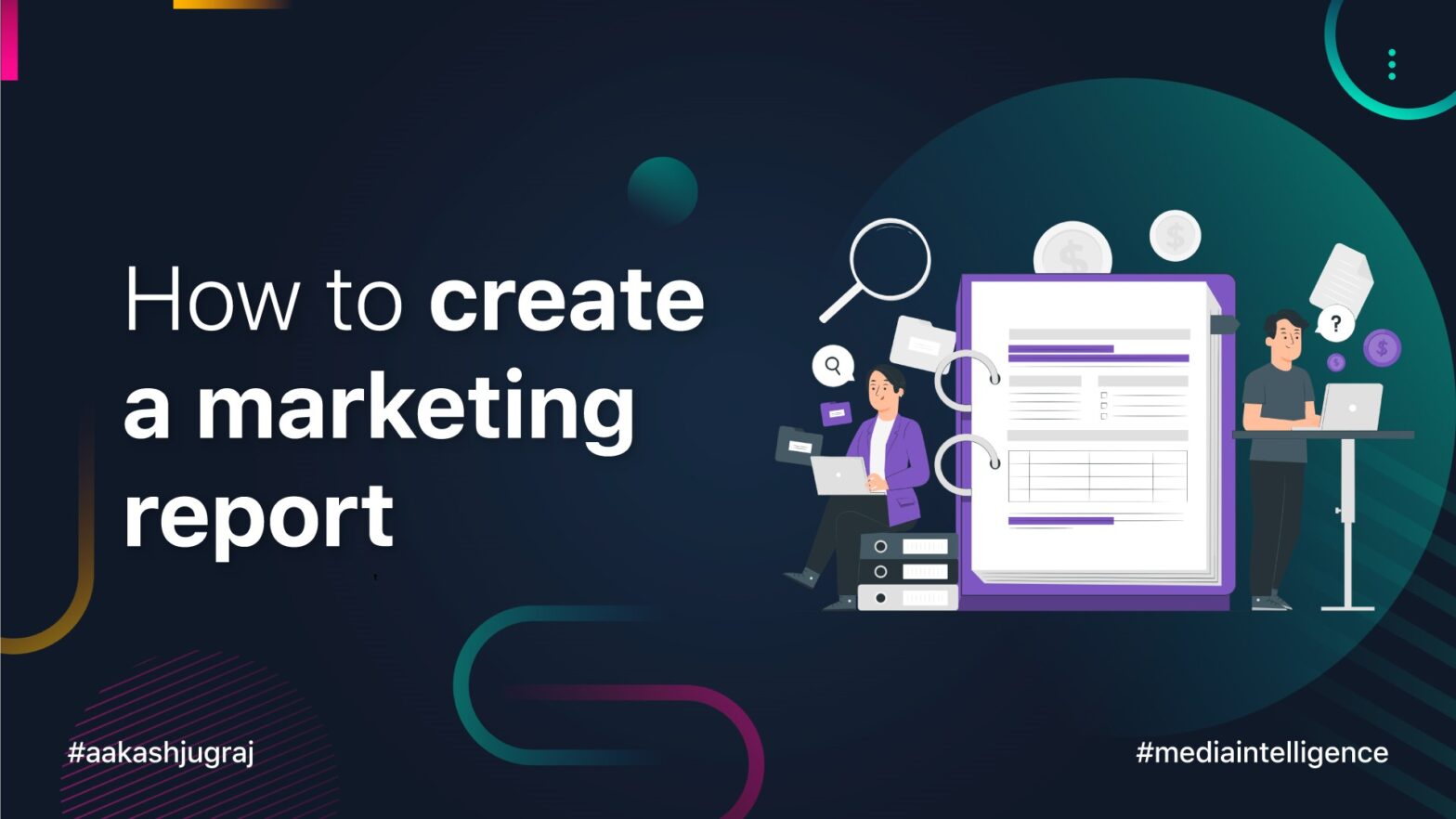 How to create a marketing report